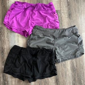 Athlete women's shorts size Large